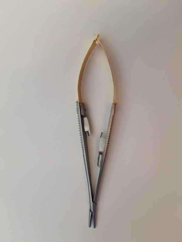 Medical instrument, Surgical Needle holder, naaldhouder.