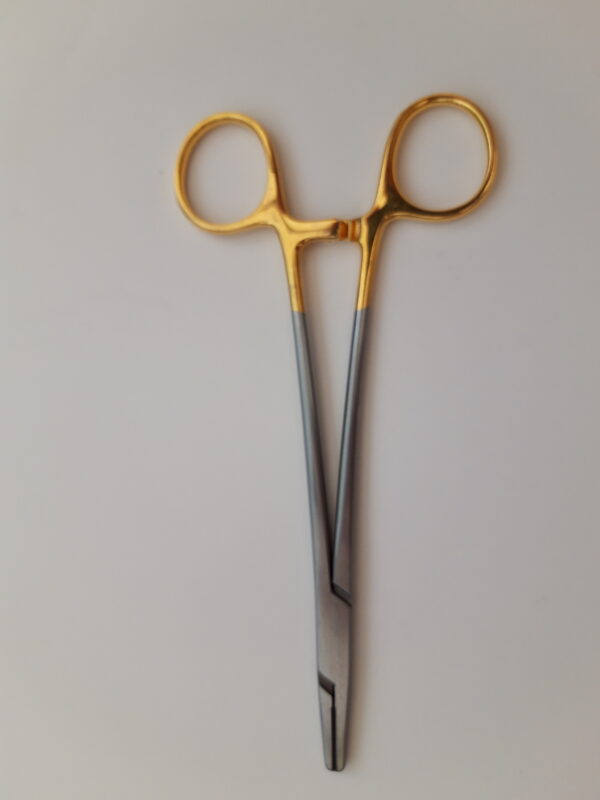 Medical instrument Needle holder, naaldhouder.