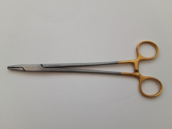 Medical instrument Needle holder, naaldhouder.