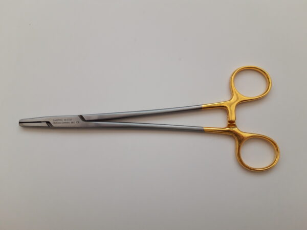 Medical instrument, Surgical Needle holder, naaldhouder.